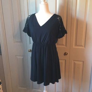 Navy blue dress